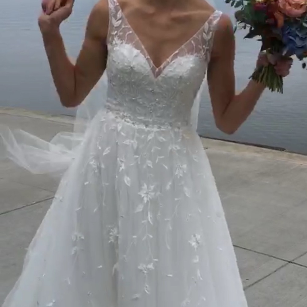 Mori Lee Matilda Embroidered Wedding Dress